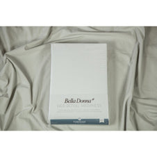 Bella Donna Jersey stræklagen, hvid 180×200-200×220 cm