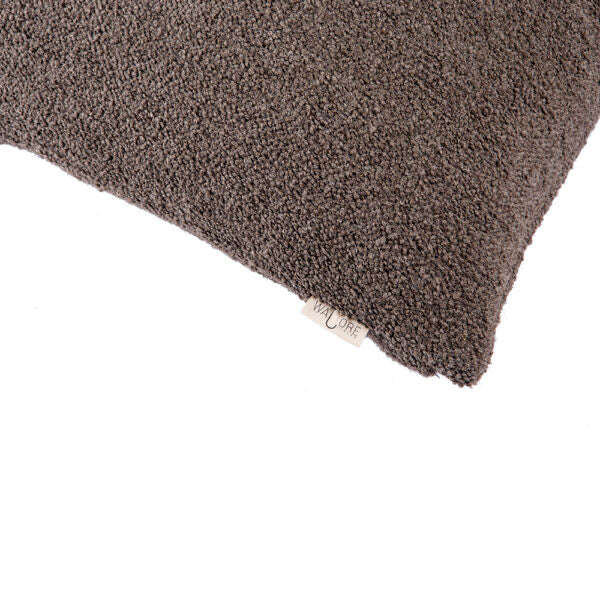 Dark Taupe – Ægte Bouclé puder