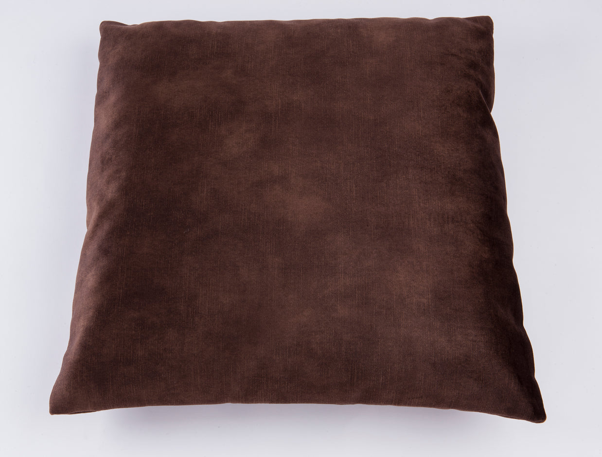 Coffee velour 50 x 50 cm