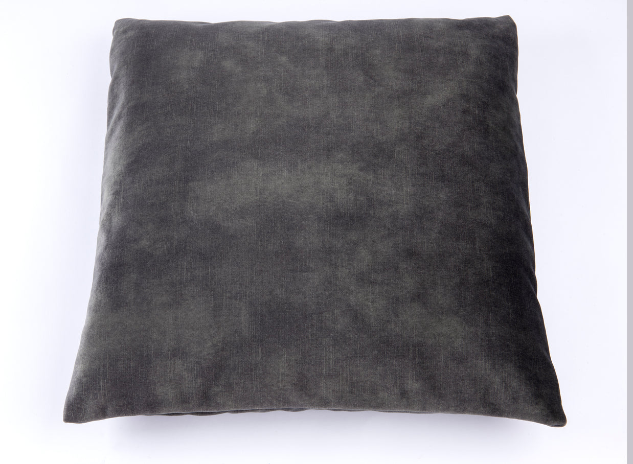 Darkgrey velour 50 x 50 cm
