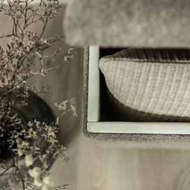 Box bænk m/klap 140x48x38 cm